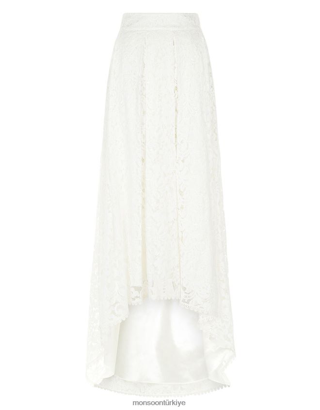 Monsoon kadınlar dominika gelin eteği JH86BT1164 Giyim fildişi