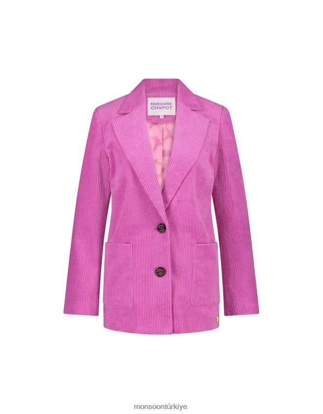 Monsoon kadınlar fabienne chapot leonard blazer JH86BT138 Giyim pembe