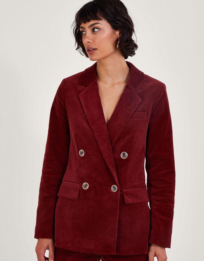 Monsoon kadınlar justine kruvaze kordonlu blazer JH86BT111 Giyim bakır