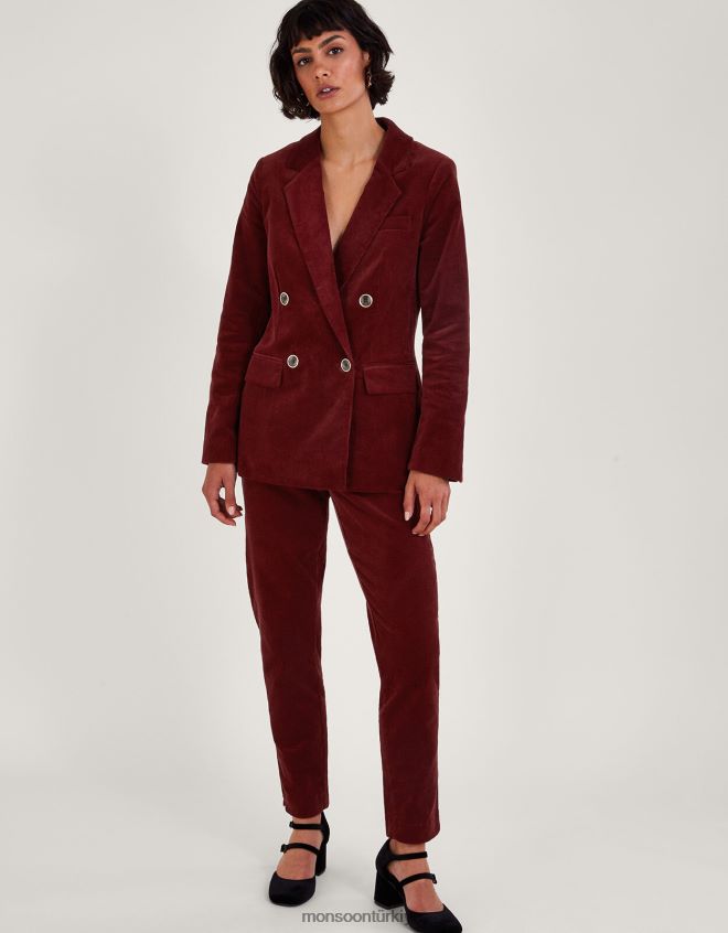 Monsoon kadınlar justine kruvaze kordonlu blazer JH86BT111 Giyim bakır