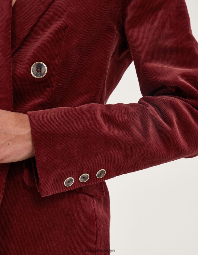 Monsoon kadınlar justine kruvaze kordonlu blazer JH86BT111 Giyim bakır