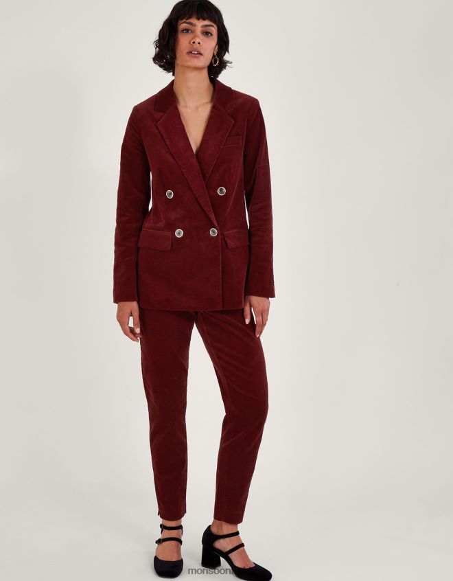 Monsoon kadınlar düz paça fitilli pantolon JH86BT89 Giyim bakır