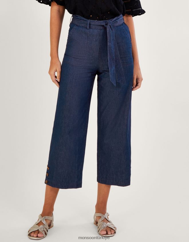 Monsoon kadınlar kot pantolon JH86BT565 Giyim mavi (kot mavisi)