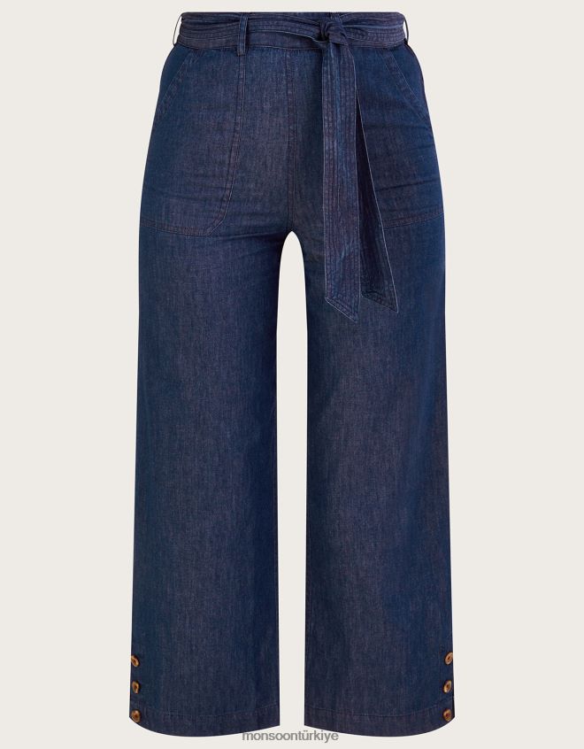 Monsoon kadınlar kot pantolon JH86BT565 Giyim mavi (kot mavisi)