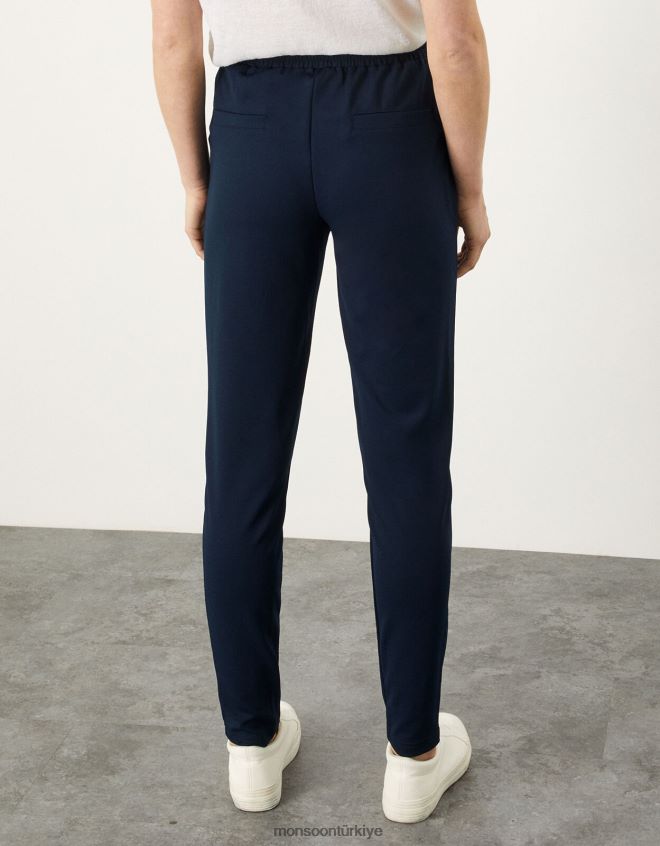 Monsoon kadınlar layla koşucular JH86BT875 Giyim Mavi Donanma)