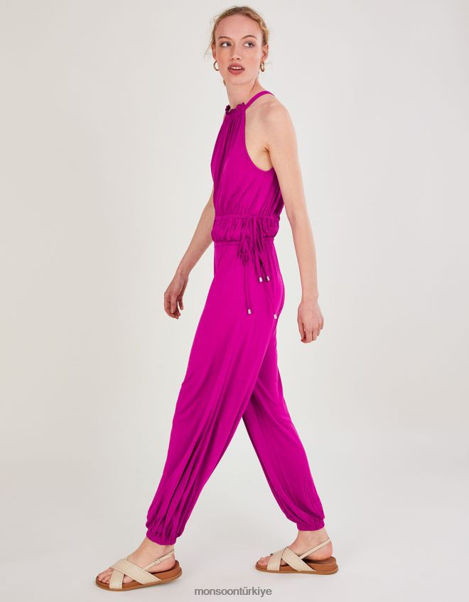 Monsoon kadınlar jersey yular tulum JH86BT511 Giyim pembe
