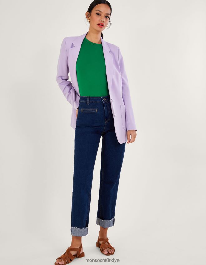 Monsoon kadınlar lenzing ecoverolu jarse cami atlet JH86BT435 Giyim yeşil